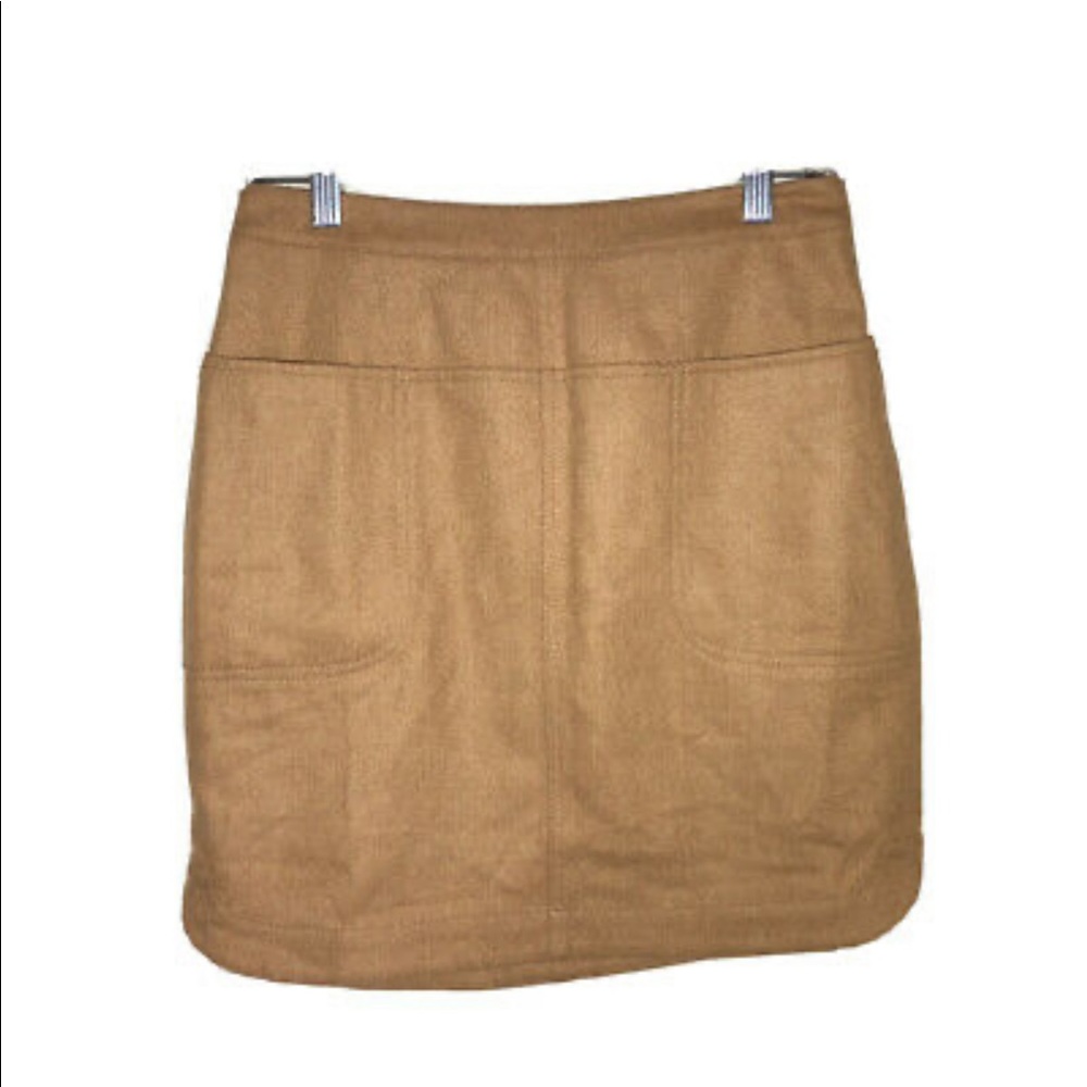 Vineyard Vines Brown/Tan Wool Pencil Skirt Sz.4